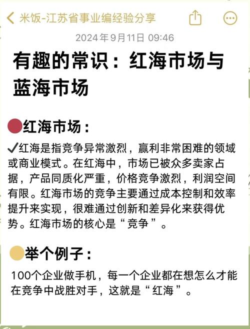 红海市场和蓝海市场是什么意思?解析红海市场和蓝海市场的区别